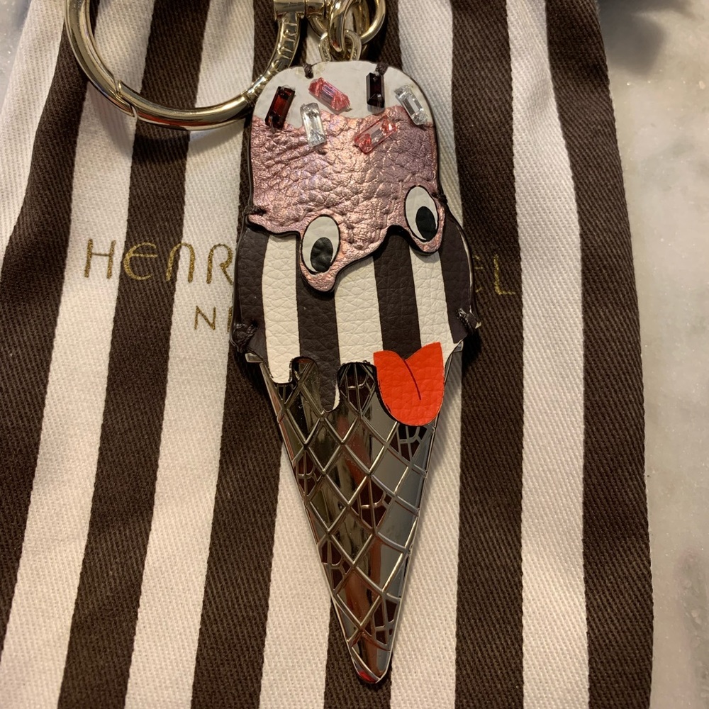 Henri bendel Ice cream bag charm